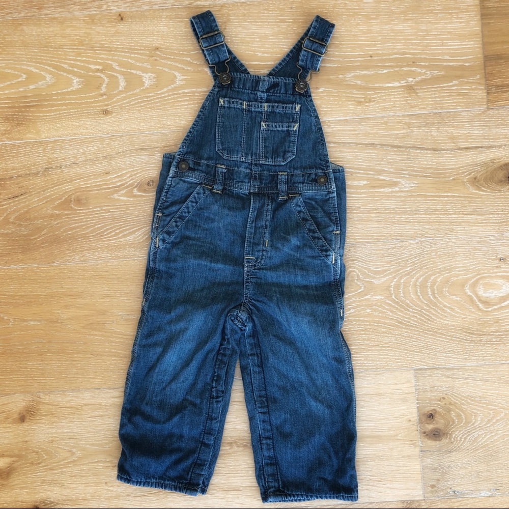 Baby Gap jersey lined overalls in 18-24 months